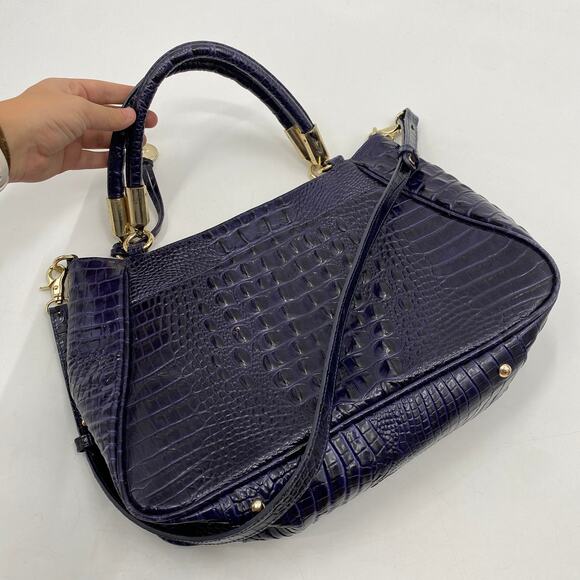 BRAHMIN ink Ruby melbourne Satchel - Picture 7 of 9